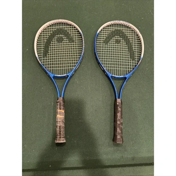 Head Ti Conquest Nano Titanium Adult Tennis Racquet/Racket 4 1/2-4 Grip Lot Of 2