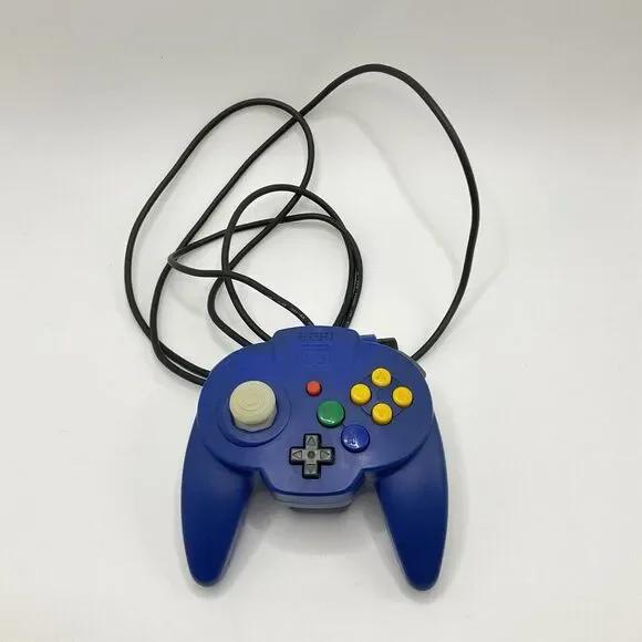 HORI Horipad Mini 64 Controller for Nintendo 64 N64 Japan Blue UNTESTED