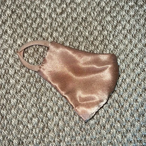 Zara Rose Blush Satin Mask