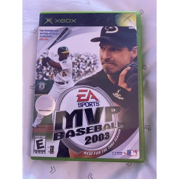 XBOX :  MVP BASEBALL‎ 2003 !!  Complete w/Manual