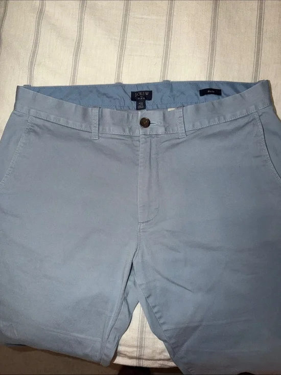 J.Crew Light Blue Men's Chino Slim Pants