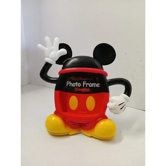 Walt‎ Disney World Disneyland Resort Mickey Mouse Shaped Resin Photo Pic Frame