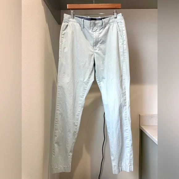 J. Crew Sky Blue Lightweight Pants, 32/32