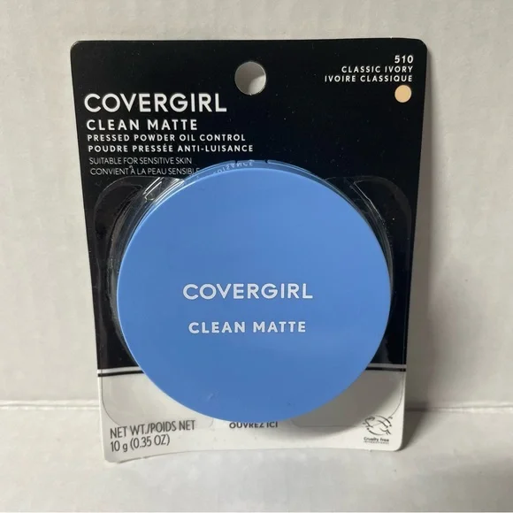 🦋$5🦋 Covergirl Classic Ivory 510 clean matte pressed powder oil control