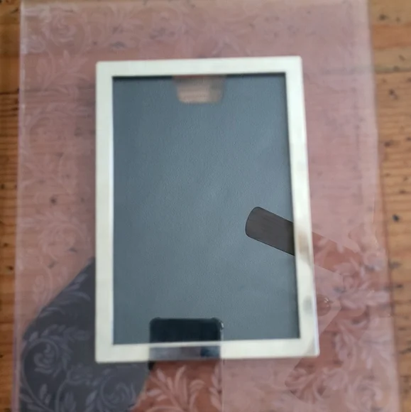 Floral Glass Picture Frame