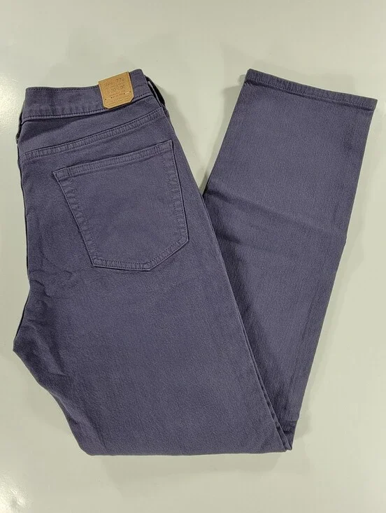 NEW J. Crew Men's 770 Straight Fit Stretch Jeans Gray Blue 30X30 NWT Denim