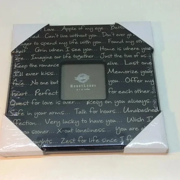 NWT Hobby Lobby 12x12 Picture Frame 4x4 Pic Holder