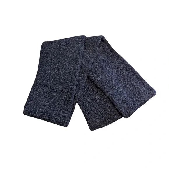 J. Crew Fleece Scarf Vintage Dark Blue Preppy Unisex‎ Thick Normcore Cozy