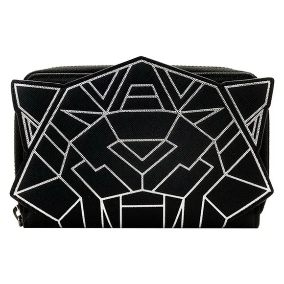 🆕 Loungefly x Marvel Black Panther: Wakanda Forever Zip Around Unisex Wallet