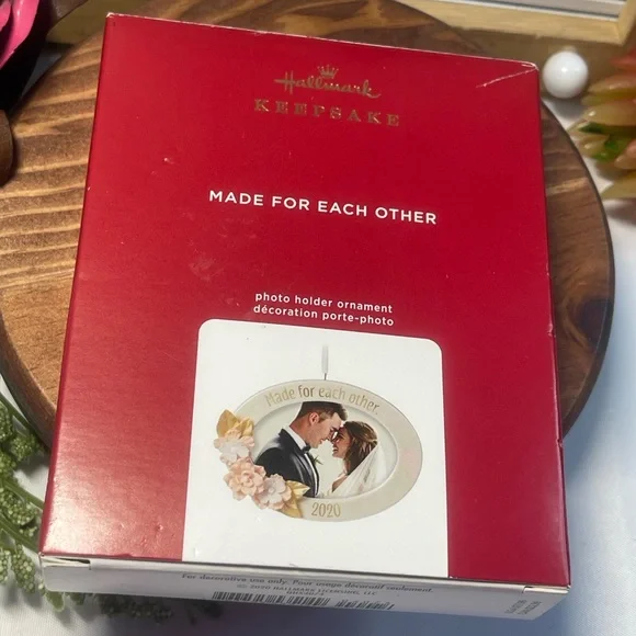 Hallmark Keepsake Red Photo Ornament