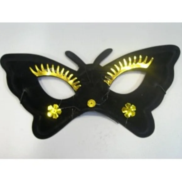 Domino Mask Butterfly Masquerade Party Costume OS Halloween