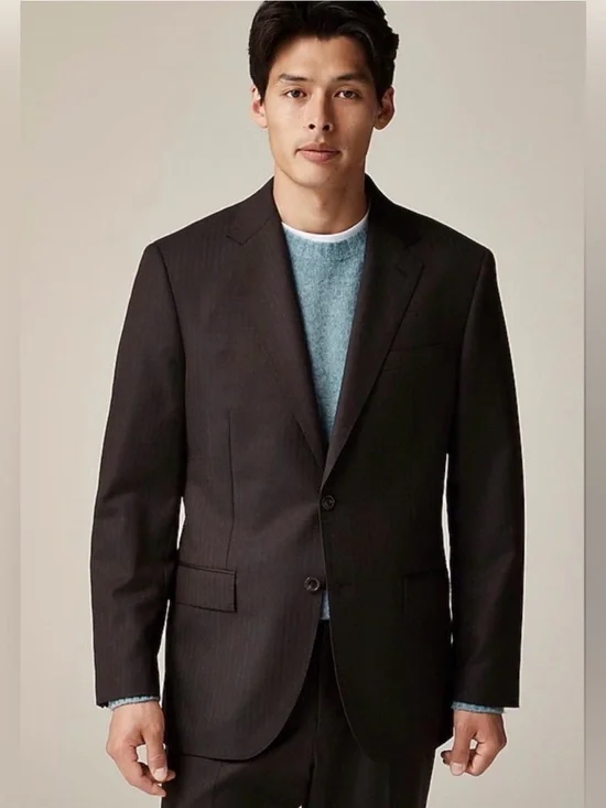 J.Crew Crosby Classic-fit suit jacket in lightweight Italian wool