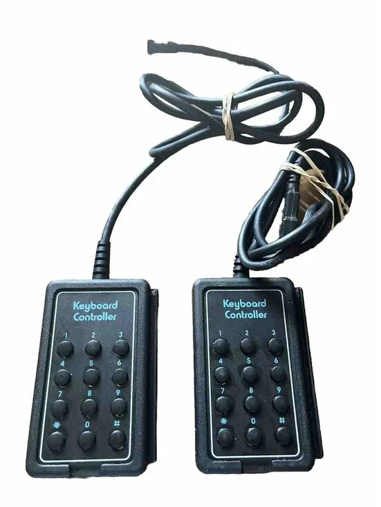Keyboard Controller Cx50 For Atari 2600 Atari 7800---Pair Of Keyboard Controller