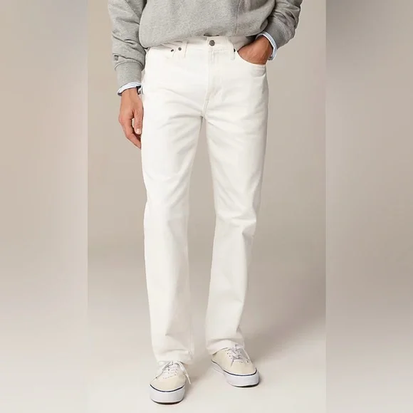 J.Crew Classic jean in white