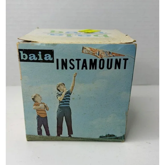 Vintage Baia Instamount Photo Cube Acrylic Display Box 126 Snapshots P/N‎ 2004