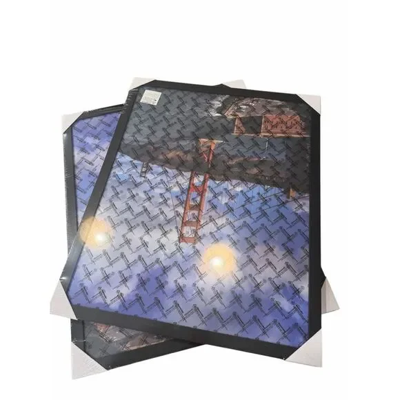 NWT LUCKYLIFE 20x25 Black Picture Frames 2-pack
