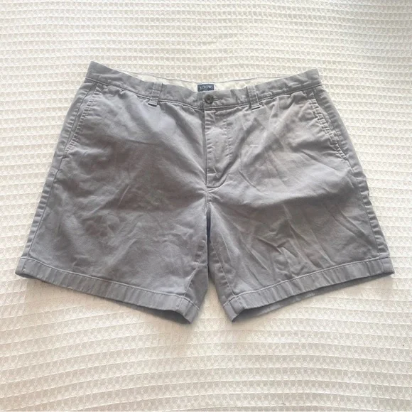 J. Crew factory 7” flex chino Shorts size 36