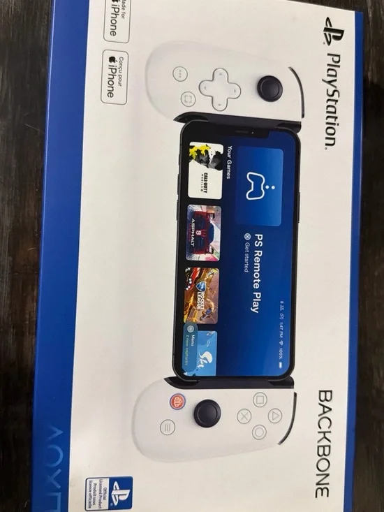 Sony Backbone Mobile Gaming Controller - White
