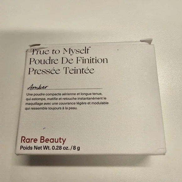 NEW Rare Beauty by Selena Gomez True to Myself Pressed Powder Tinted Amber Shade