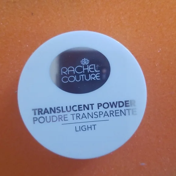 4/25 bundle item. Rachel Couture Translucent Powder in Light