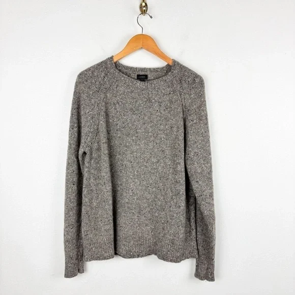 J. Crew Men’s Wool Blend Crewneck Sweated Sz L