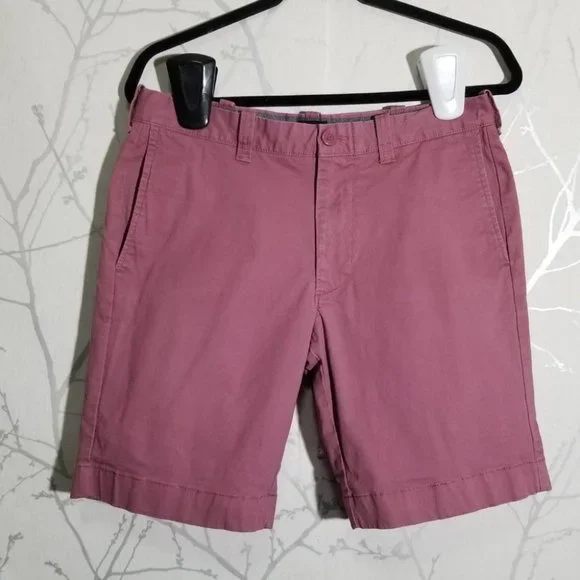 J. Crew Pink Flex Chino Shorts