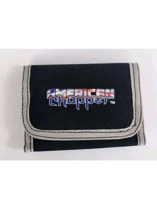 American Choppers Orange County Vintage Hook & Loop Mens Wallet 2005 RARE FIND