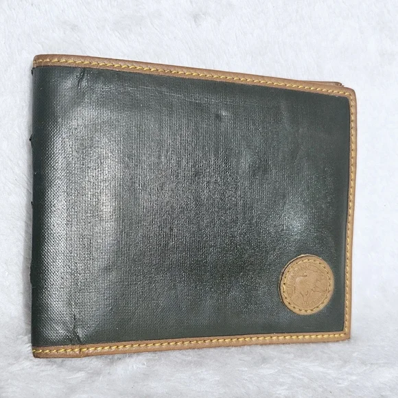Hunting World Mens Green Bifold Wallet