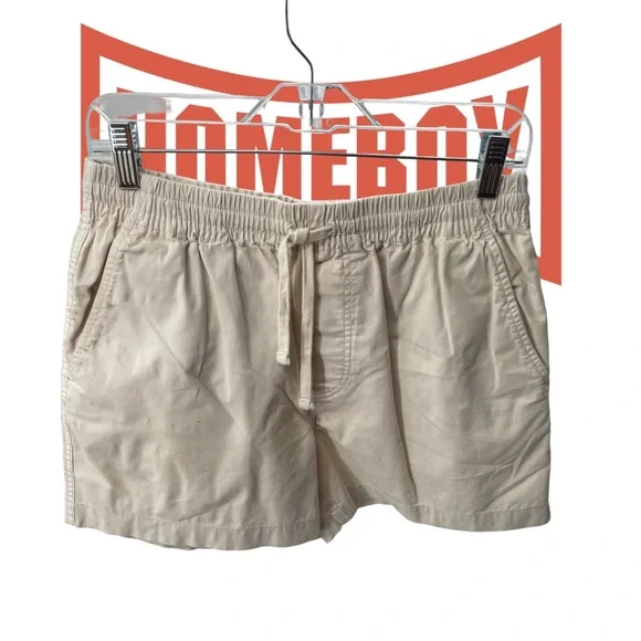 J. Crew Men's Cream Athletic Shorts
