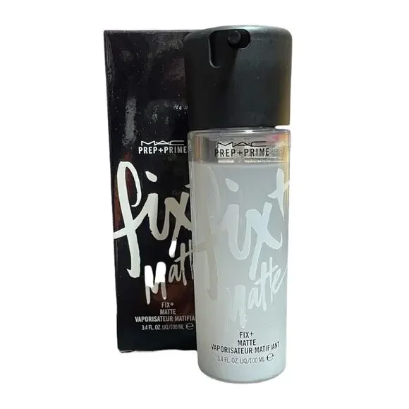 Mac Prep And Prime Fix + Matte Setting Spray 3.4oz New
