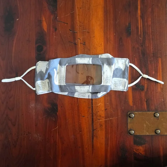 Clear Window Face Mask (Set Of 2)