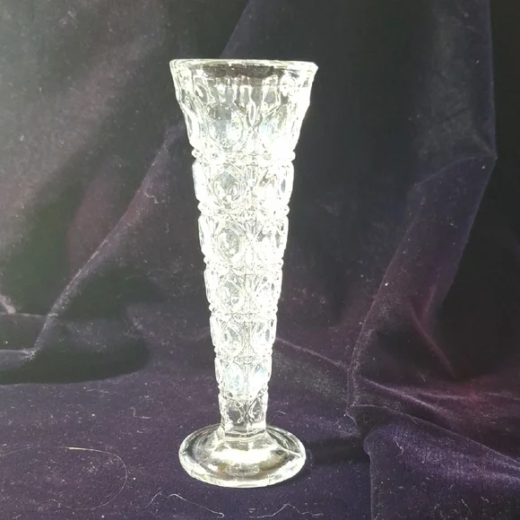 Elegant Clear Glass Vase