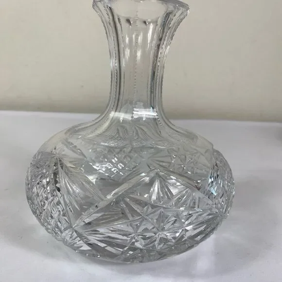 American Cut Glass ABP Edwardian 1901 -1910 antique carafe