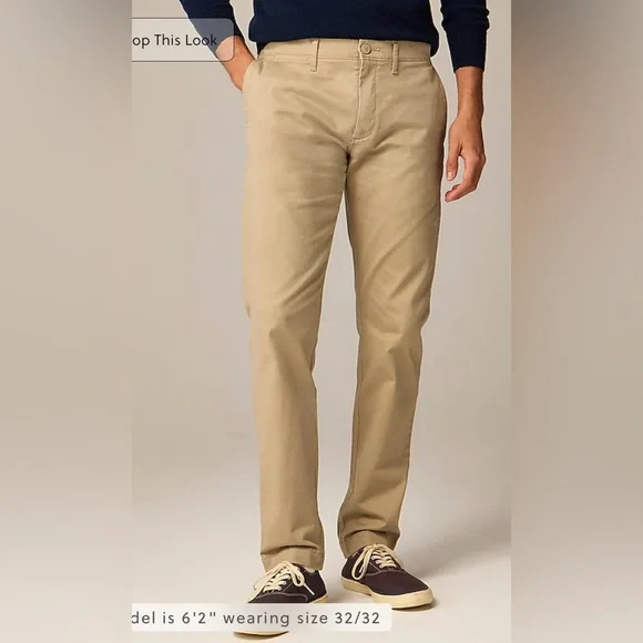 J.Crew 484 Slim-fit stretch chino pant
