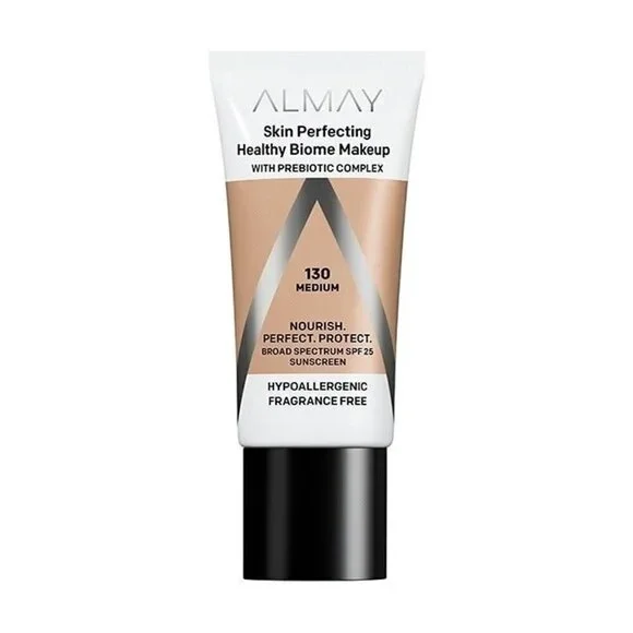 ALMAY Skin Perfecting Healthy Biome Foundation #130 Medium SPF 25