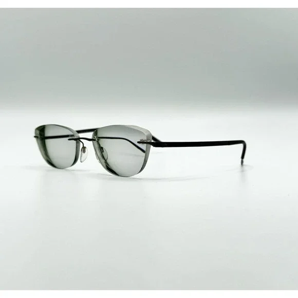 Silhouette 5416 40 6058 Purple Rimless Eyeglasses Frames Only 19-140, Titanium