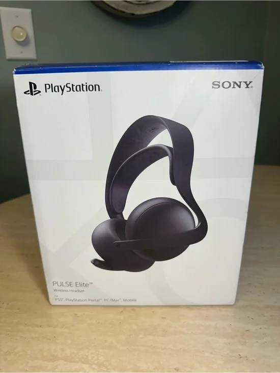 Sony Pulse Elite Wireless Headset Compatible with PlayStation 5, PC/Mac/Mobile