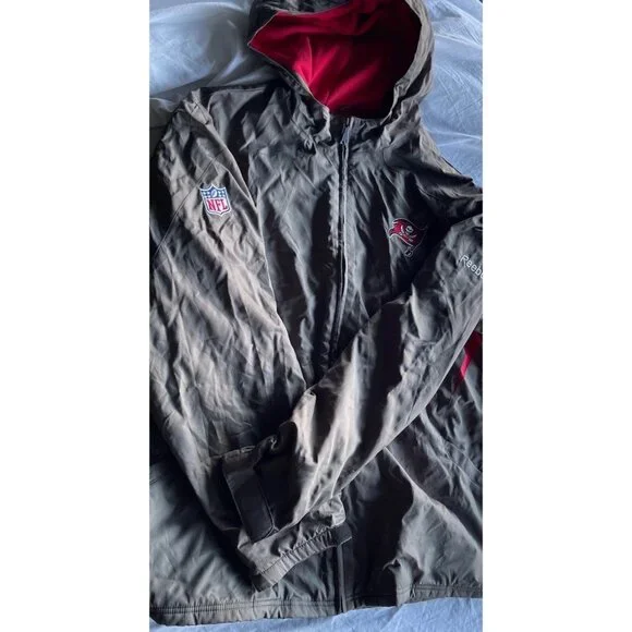 Vintage Tampa Bay Buccaneers Full Zip Windbreaker Jacket Men’s 2XL NFL Gameday