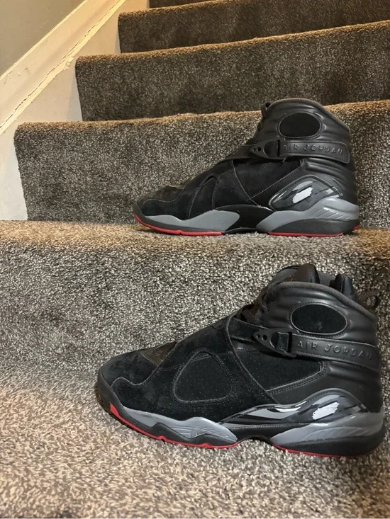 Nike Air Jordan 8 Retro Bred 2017 authentic