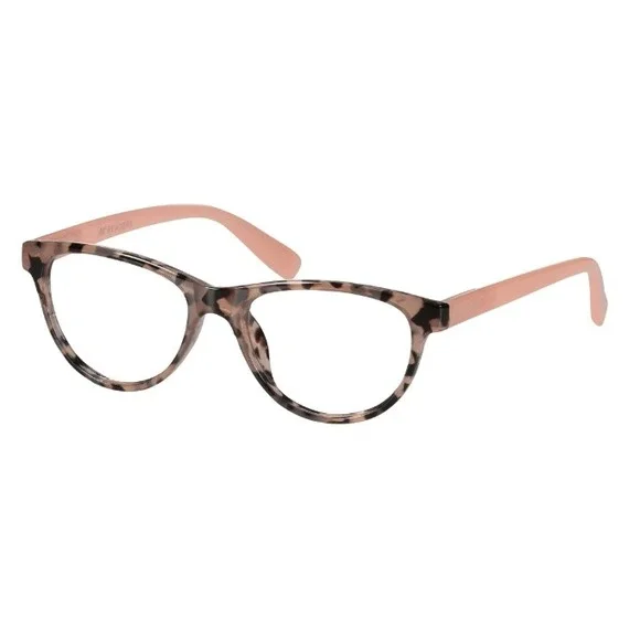 3 Pairs M+ Readers Jessie +1.00 Tortoise Pink Cat Eye Reading Glasses & Case NEW