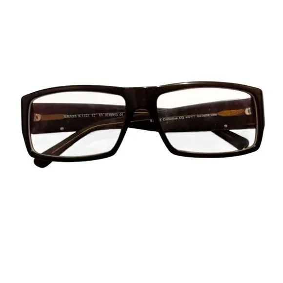 Krass Collection Kan K1321 Brown Eyeglasses Frame