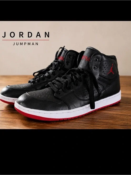 Nike Jordan Jumpman AR3762-001 Black Mid top basketball shoes men 10 sneaker