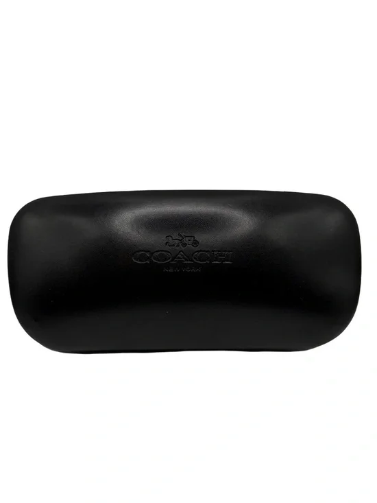 Coach | Black Rectangular Hard Sunglasses Case