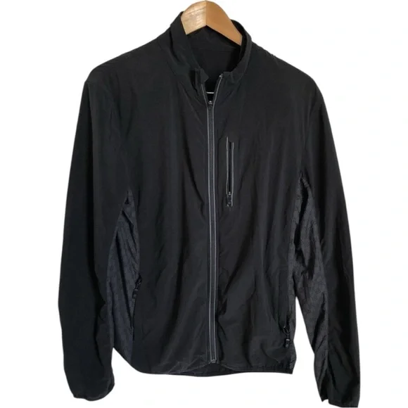 Lululemon Men’s Surge Jacket in Black Size L Excellent Condition