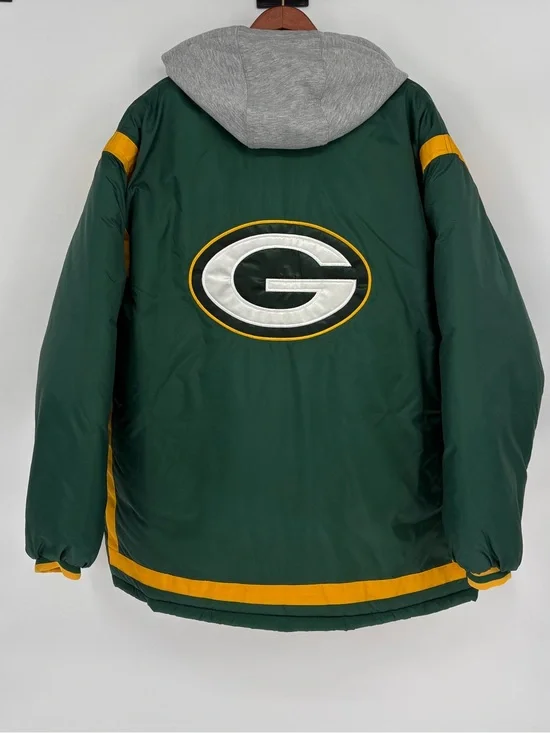 Vintage GameDay NFL TurboZone Packers Puffer Jacket
