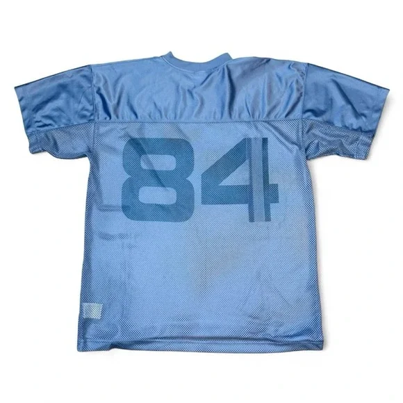 Vintage Air Jordan Oversized Baggy Carolina Blue Mesh Jersey Men's Size XL Y2K