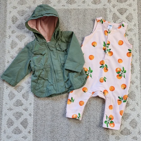 Old Navy Parka Jacket & Jumpsuit