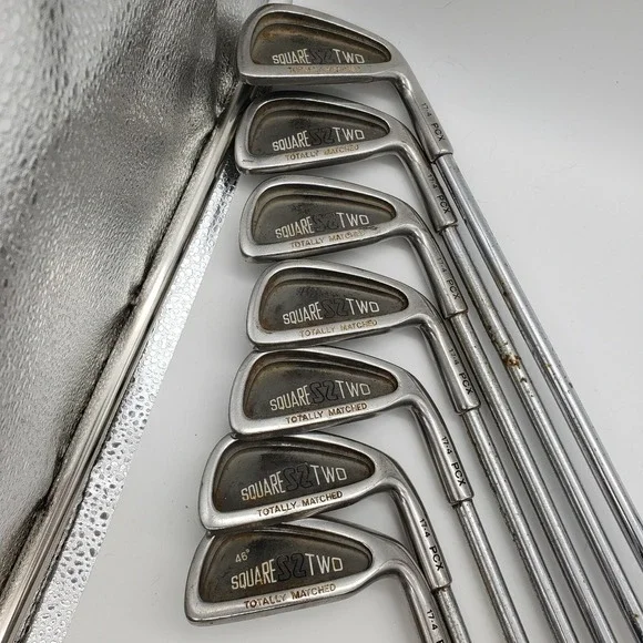 Square Two Light & Easy LPGA Iron Set 3,4,5,6,7,8,10 Great Condition View Photos