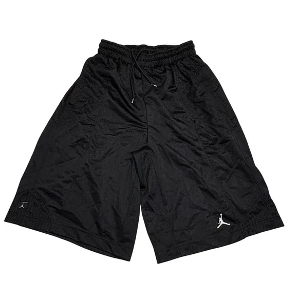 Jordan Durasheen Basketball Shorts Mens Small Black Jumpman Gym 404309-010 Nike