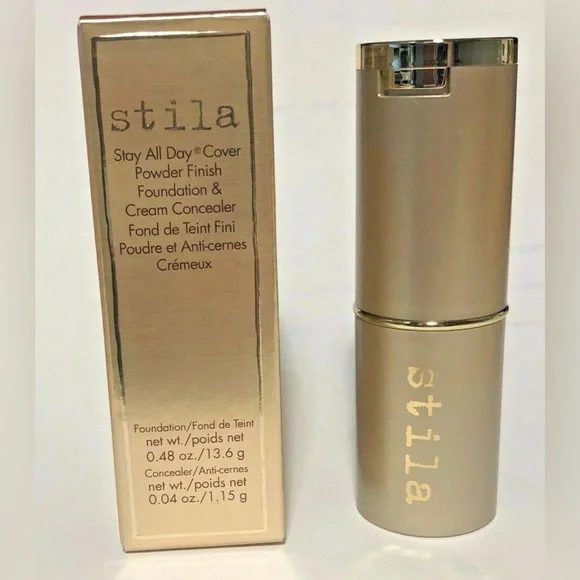Stila Stay All Day Cover Powder Finish Foundation & Cream Concealer Porcelain